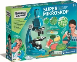 Super Mikroskop Naukowa Zabawa Clementoni