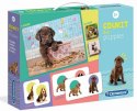 EDU KIT PIESKI PUPPIES MEMO DOMINO KOSTKI PUZZLE