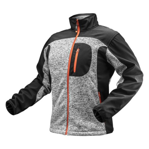 BLUZA DZIANA WZMOCNIONA TKANINĄ SOFTSHELL L