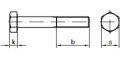 SCHRAUBVERZINKT M10 x 160MM Klasse 5.8 DIN931 PN82101 - Beriza