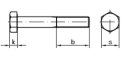 Sechskantschraube M6x60MM kl. 5.8 DIN931 PN82101 10kg - BERIZA