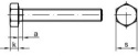 ŚRUBA OCYNK M10 x 90MM kl. 8.8 DIN933 PN82105 - 1kg