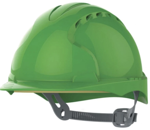 Kask ochronny HDPE 53-64 cm hełm EVO3 - zielony