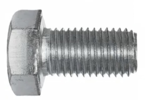 Śruba M14x30mm Oc łeb 6kątny kl 5.8 DIN933 - 1kg