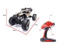 Samochód RC Rock Crawler 2.4GHz 1:8 51cm złoty