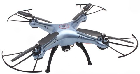 Dron RC Syma X5HW 2,4GHz Kamera Wi-Fi niebieski