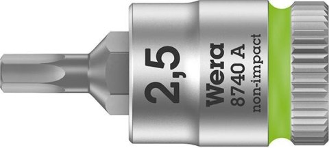 Nasadka wktetakowa 1/4"d.srub z gniaz.6-kat.2,5x28mm Wera