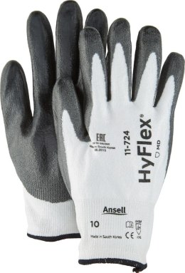 Rękawice antyprzecięciowe HyFlex 11-724, rozmiar 10 Ansell (12 par)