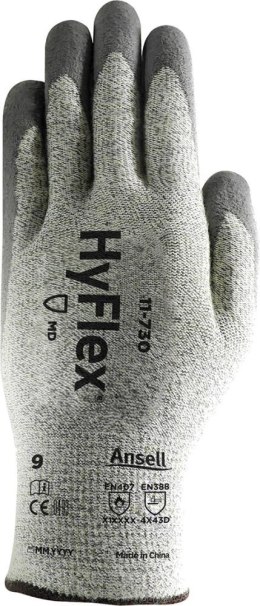 Rękawice antyprzecięciowe HyFlex 11-730, rozmiar 9 Ansell (12 par)