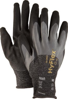 Rękawice montażowe HyFlex 11-937, rozmiar 9 Ansell (12 par)